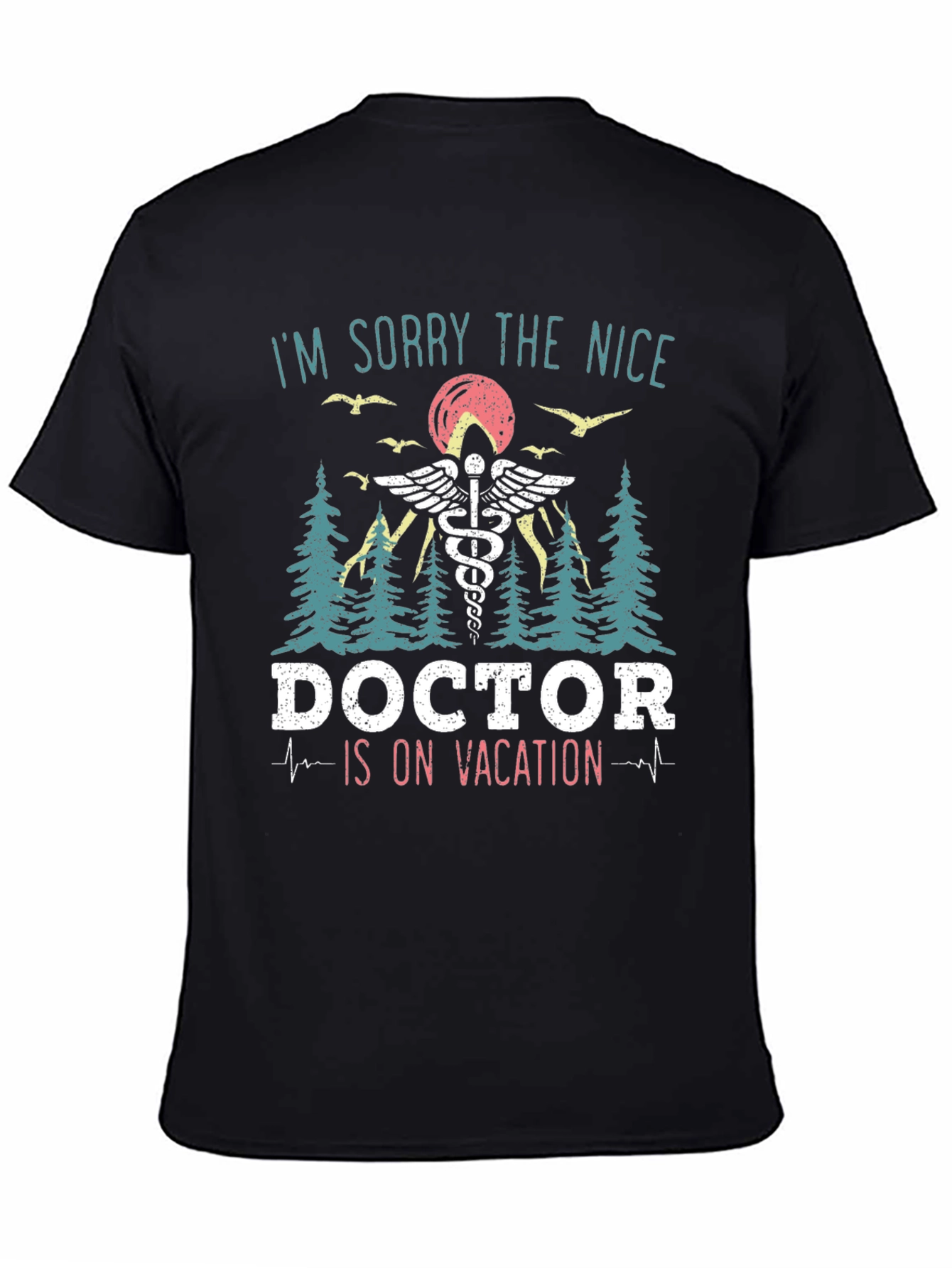 Doctor On Vacation Graphic T-Shirt