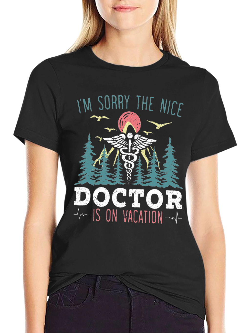 Doctor On Vacation Graphic T-Shirt