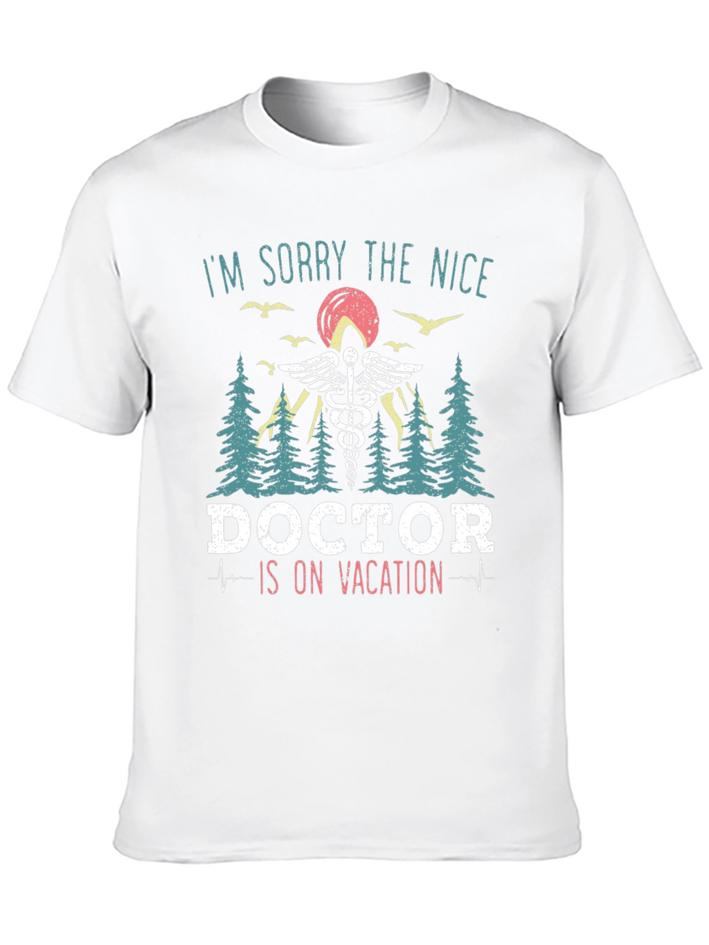 Doctor On Vacation Graphic T-Shirt