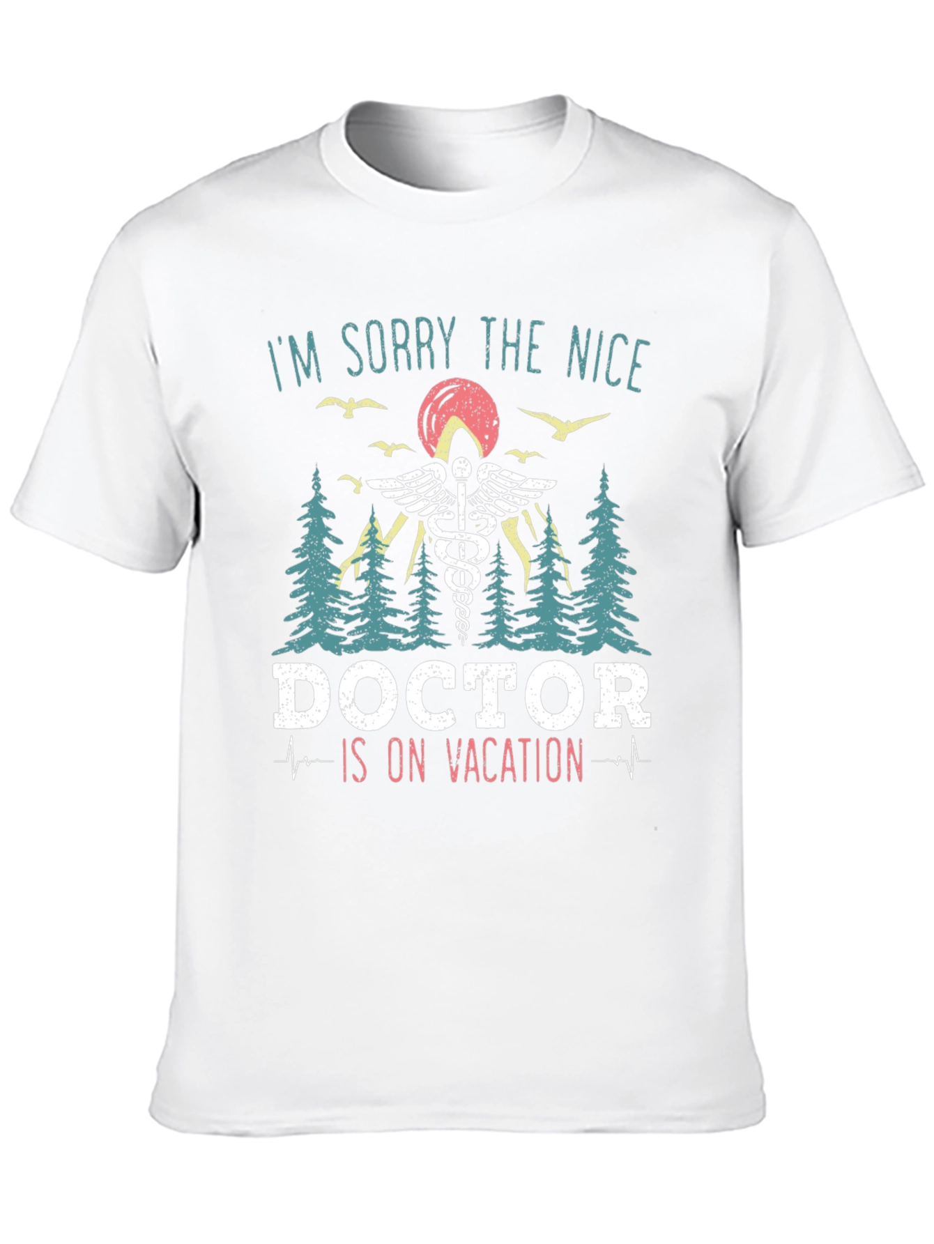 Doctor On Vacation Graphic T-Shirt