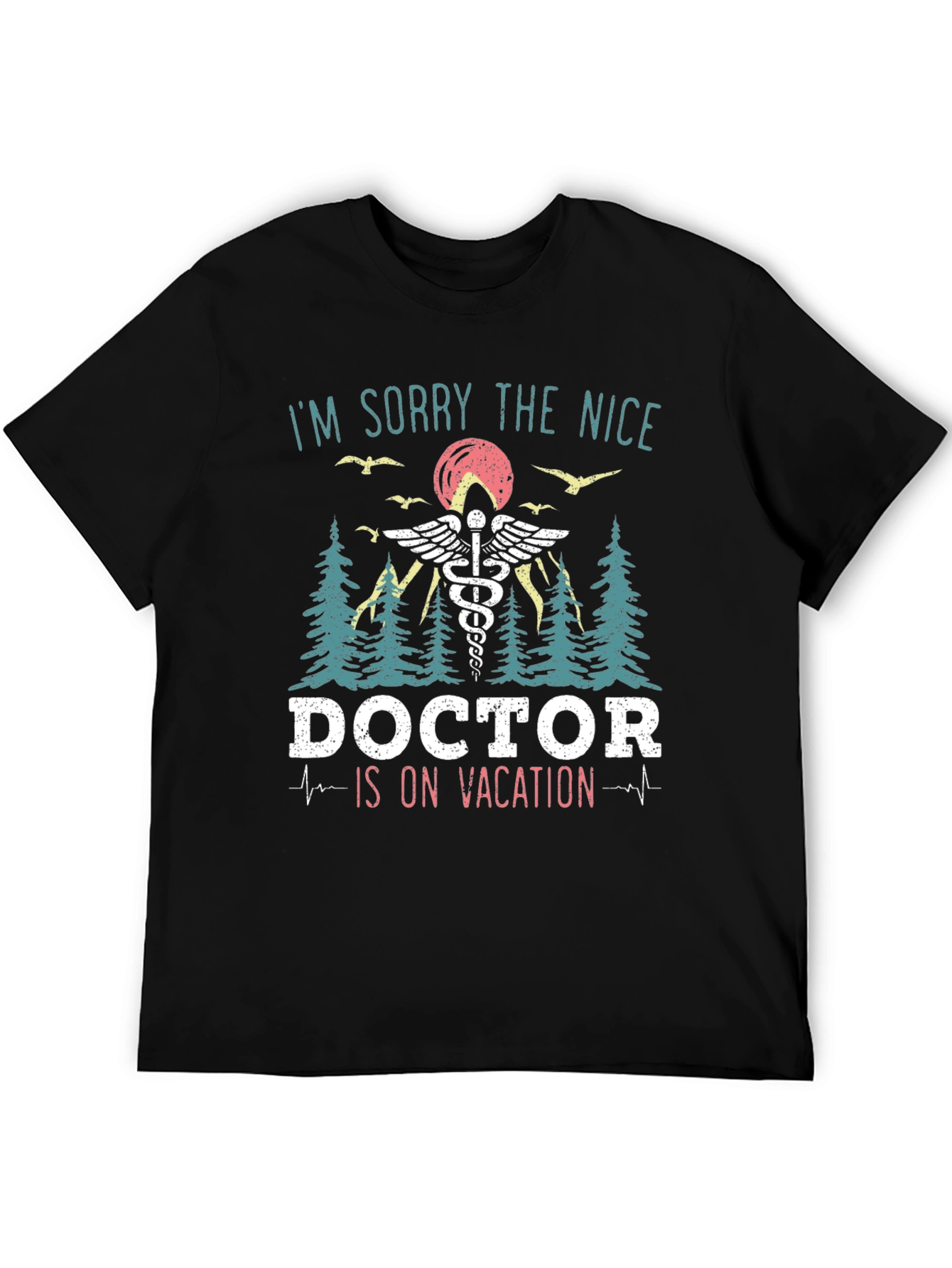 Doctor On Vacation Graphic T-Shirt