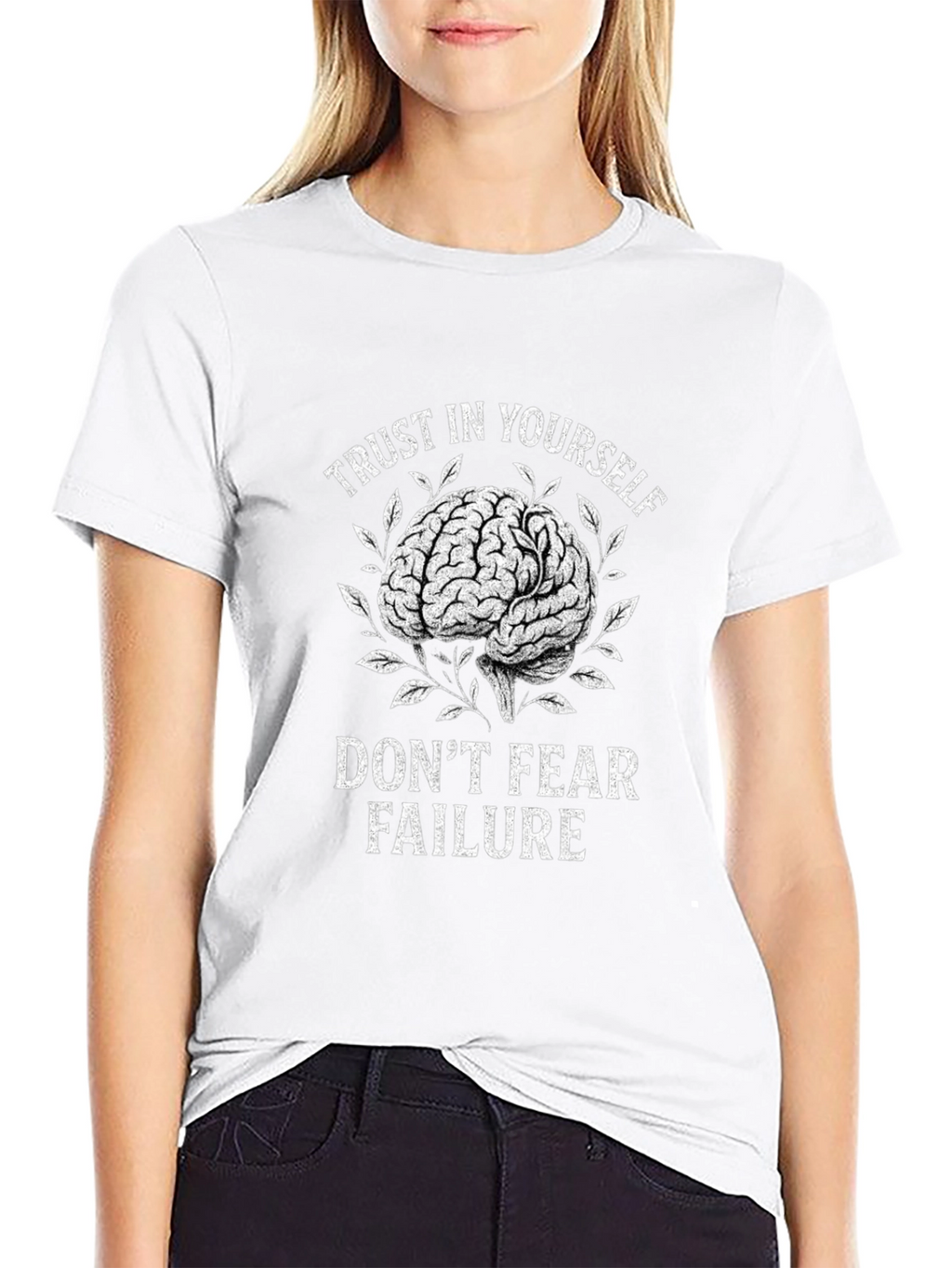 Trust Yourself Brain Graphic T-Shirt