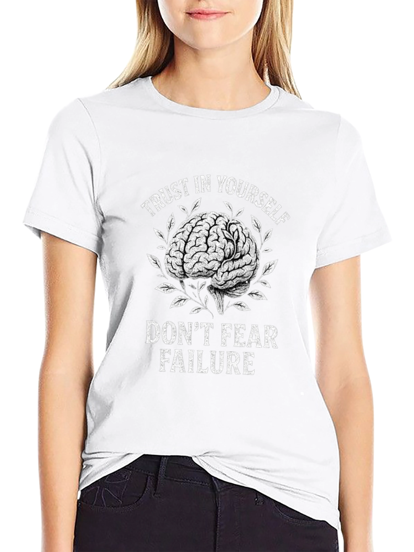 Trust Yourself Brain Graphic T-Shirt