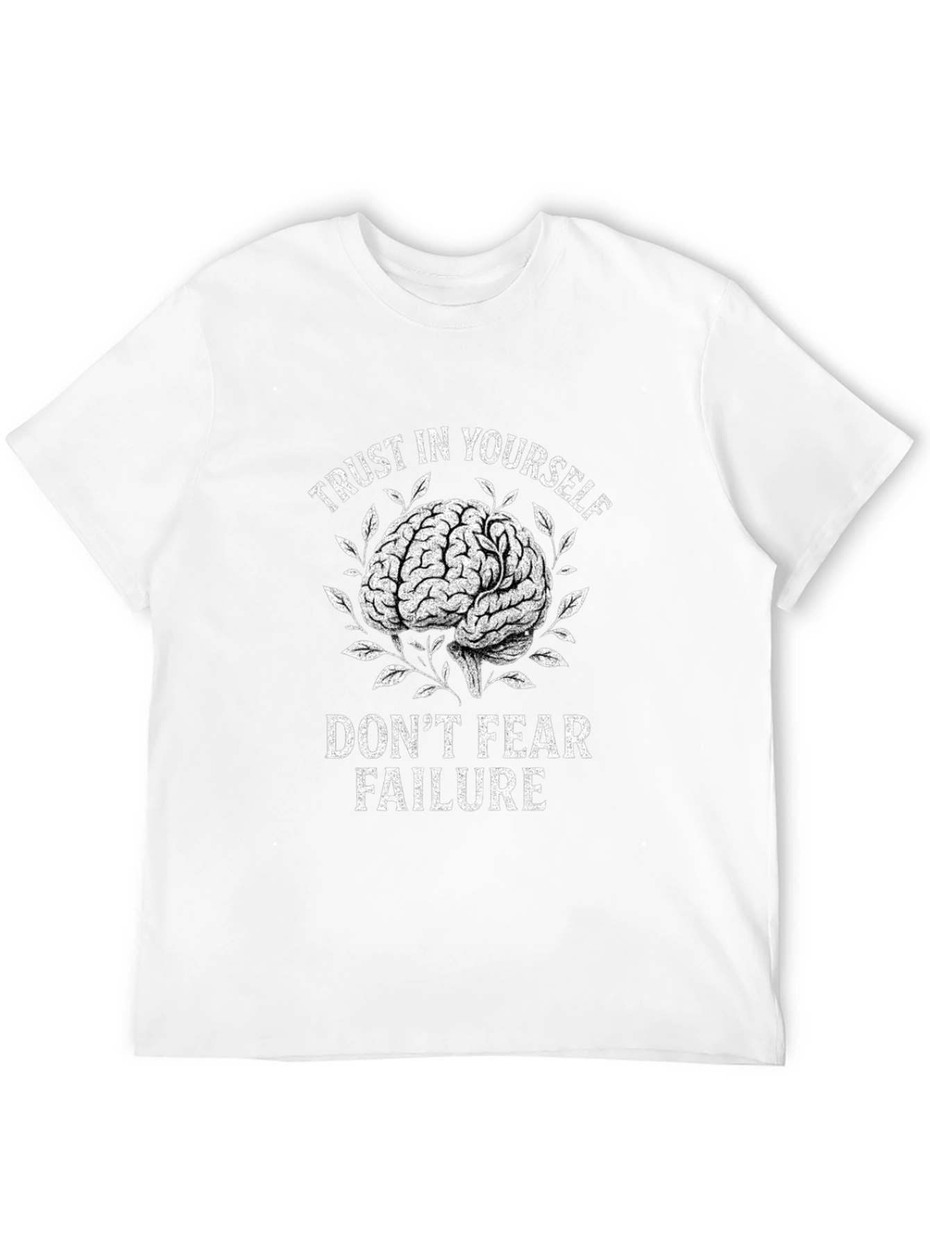 Trust Yourself Brain Graphic T-Shirt