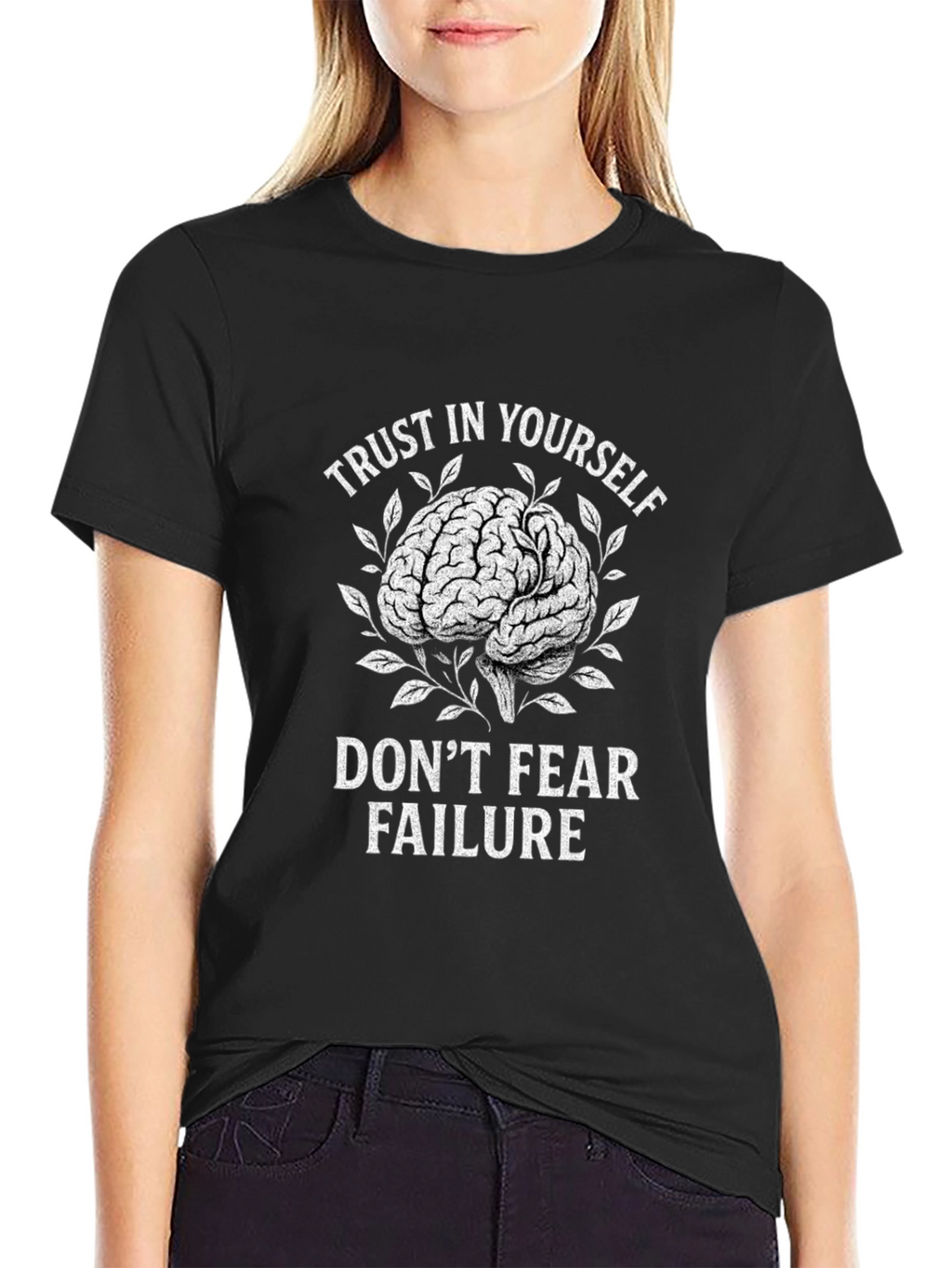 Trust Yourself Brain Graphic T-Shirt