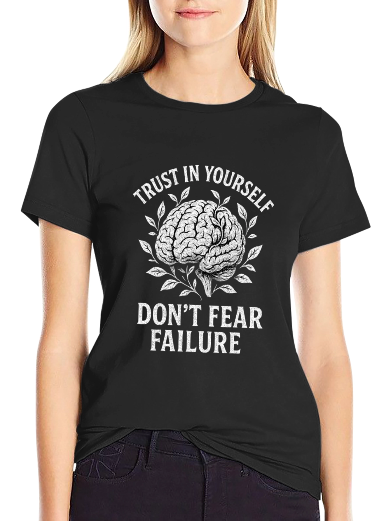 Trust Yourself Brain Graphic T-Shirt