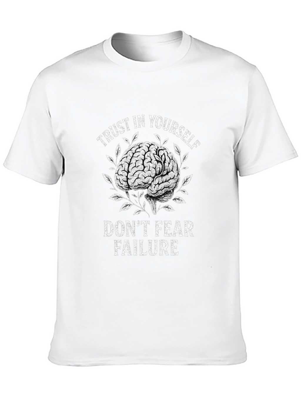 Trust Yourself Brain Graphic T-Shirt