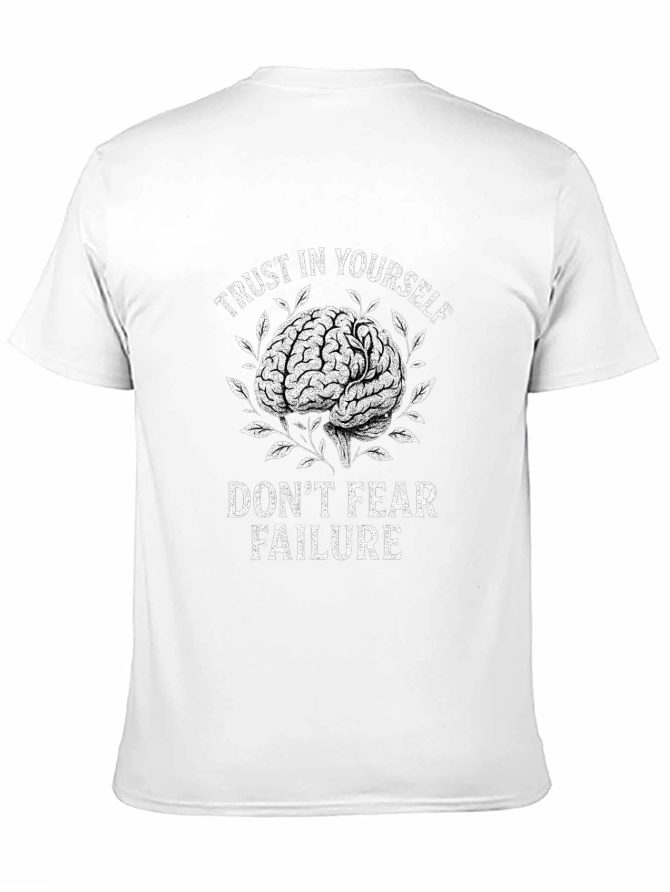 Trust Yourself Brain Graphic T-Shirt