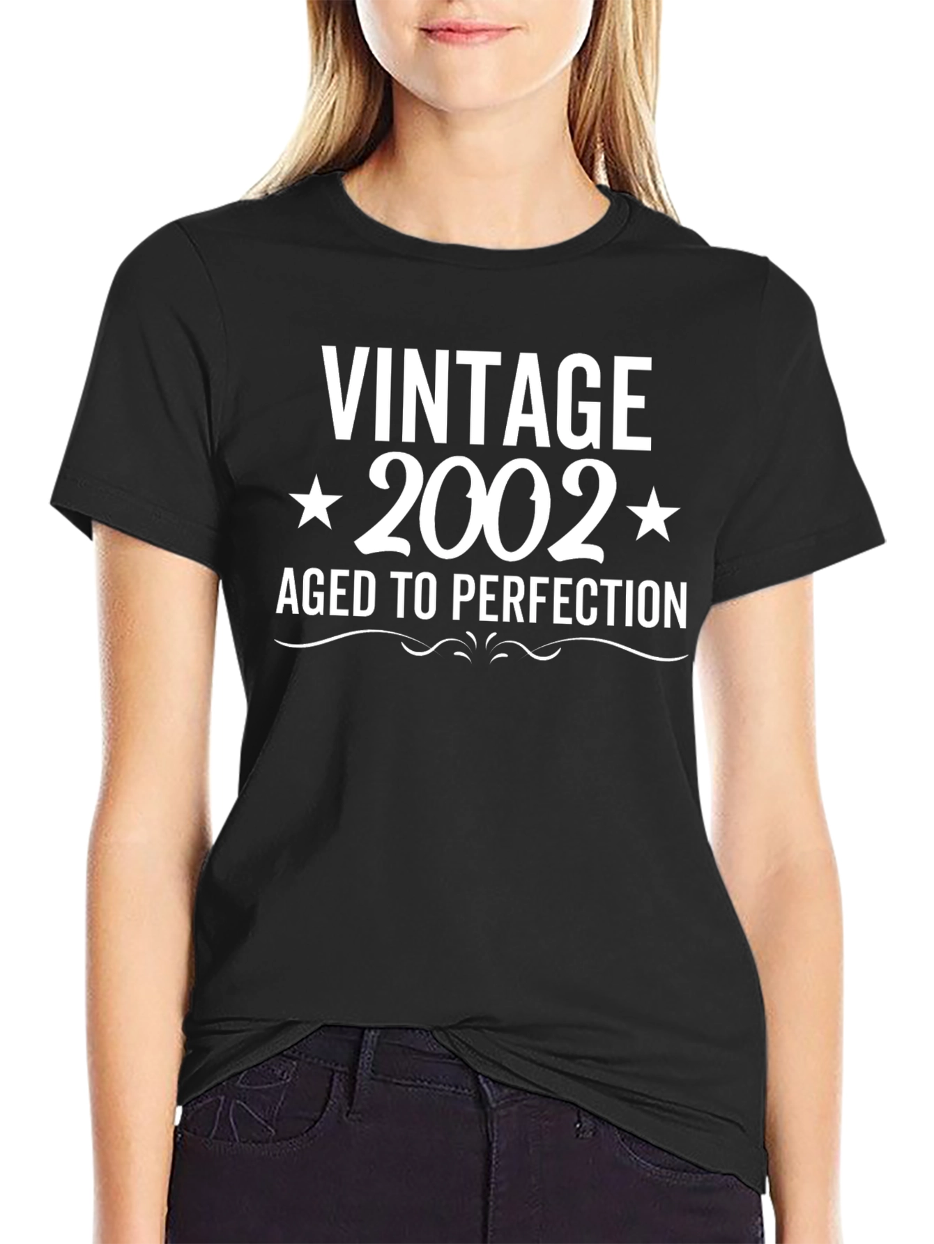Vintage 2002 Aged to Perfection Graphic Tee