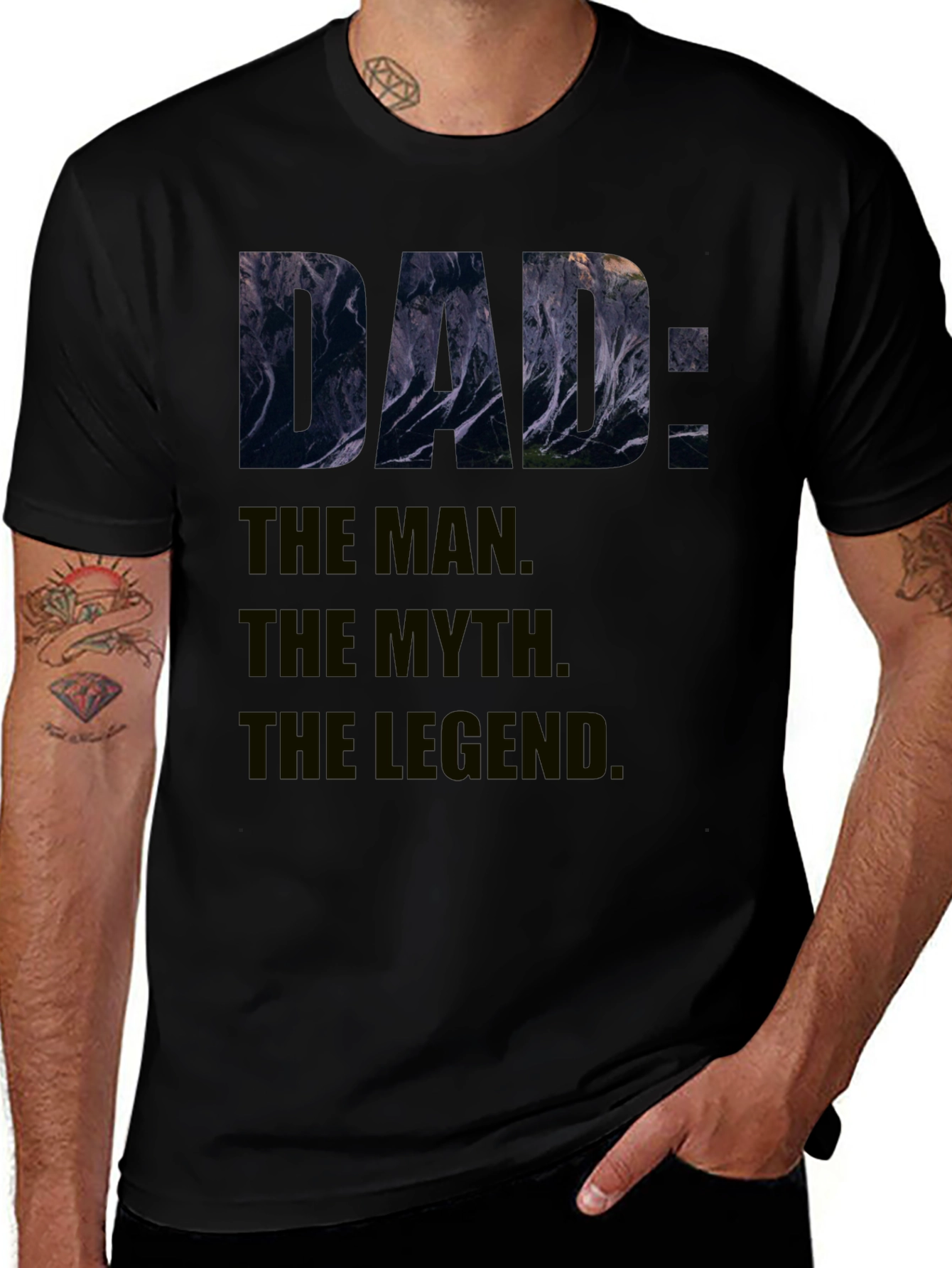 Dad: The Man Myth Legend T-Shirt