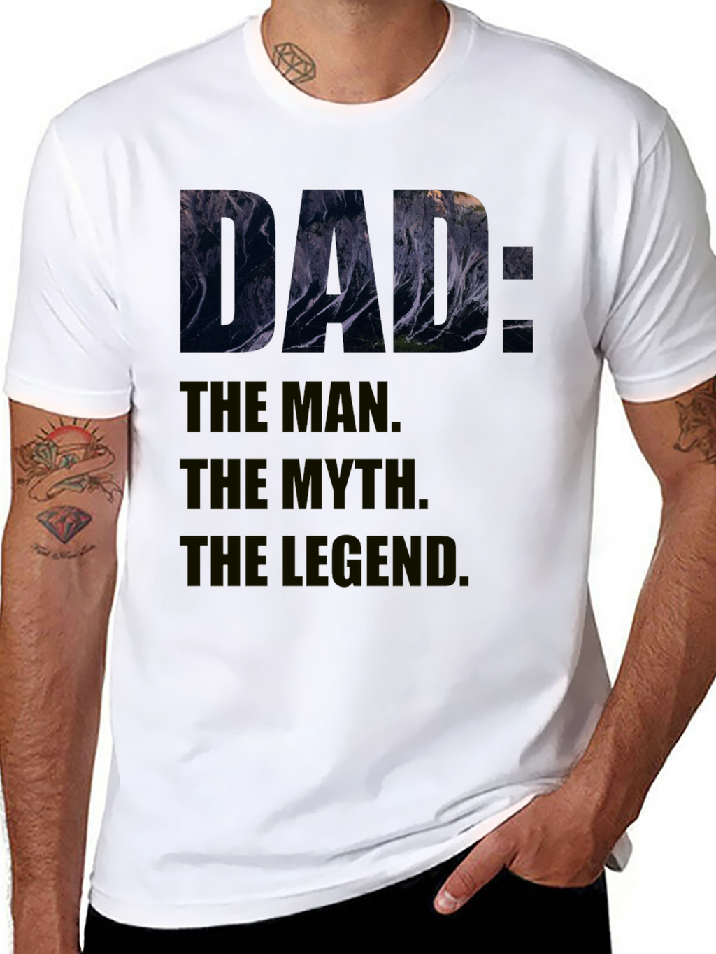 Dad: The Man Myth Legend T-Shirt