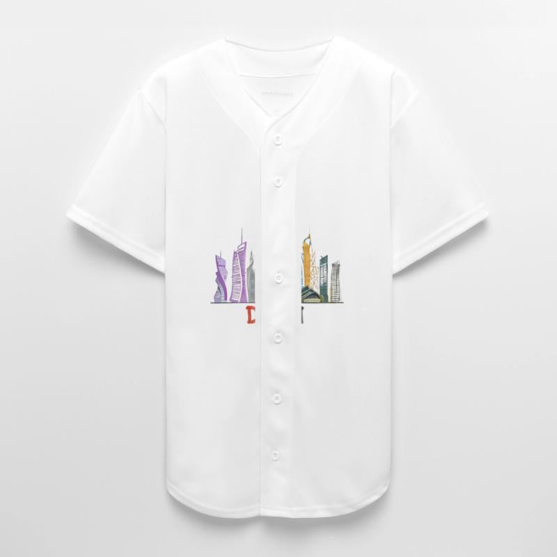 Crayon Illustration Of Dubai s Iconic Skyline