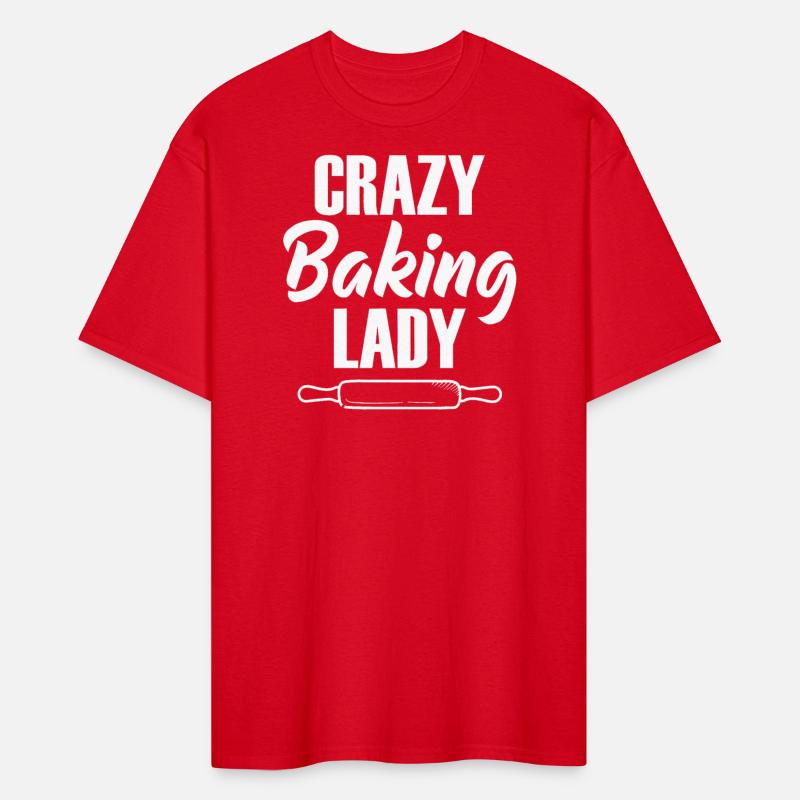 Crazy Baking Lady Baker Baking Lover Pastry Chef