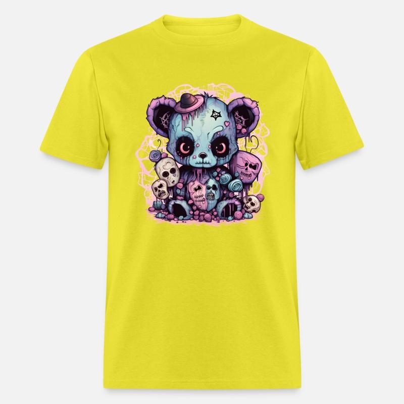 Creepy Blue Kawaii Bear