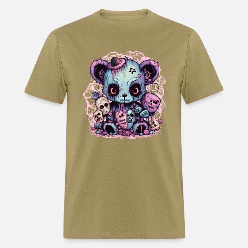 Creepy Blue Kawaii Bear