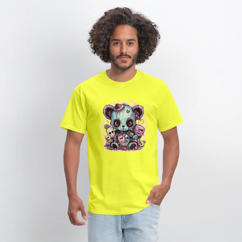 Creepy Blue Kawaii Bear