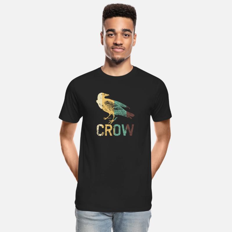 Crow Retro Crow Raven Bird Corvus Birds Crows