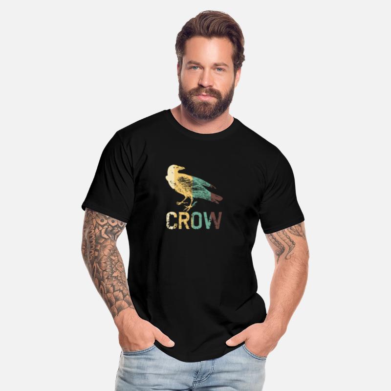Crow Retro Crow Raven Bird Corvus Birds Crows