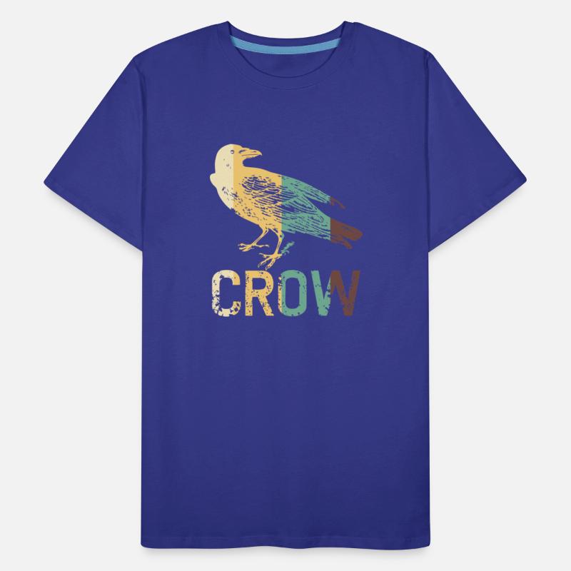Crow Retro Crow Raven Bird Corvus Birds Crows