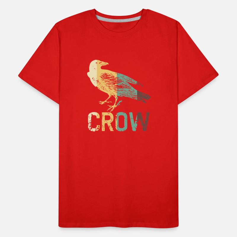 Crow Retro Crow Raven Bird Corvus Birds Crows