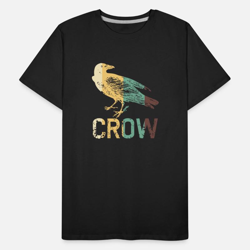 Crow Retro Crow Raven Bird Corvus Birds Crows