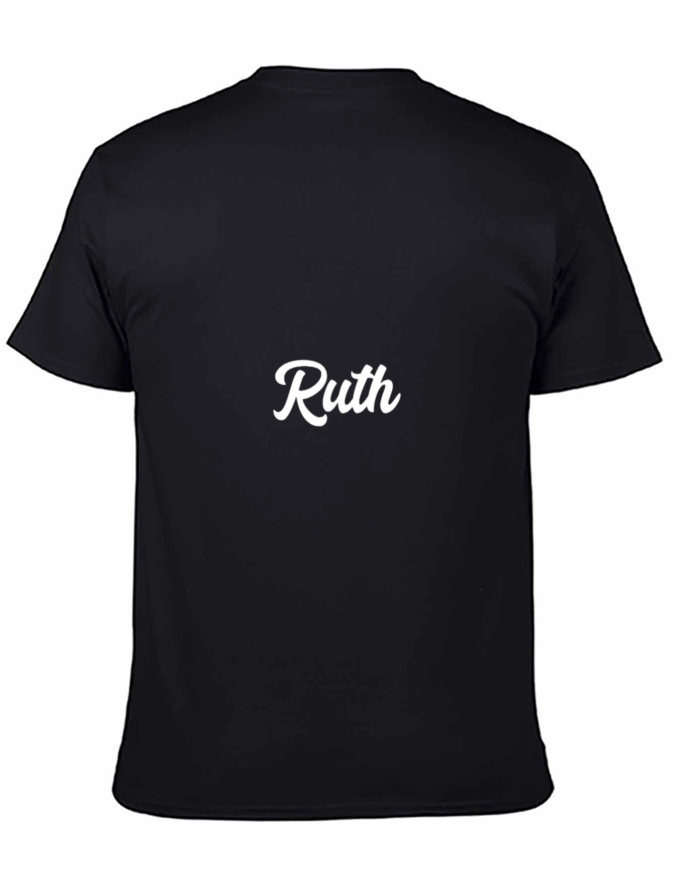 Ruth Personalized Black T-Shirt