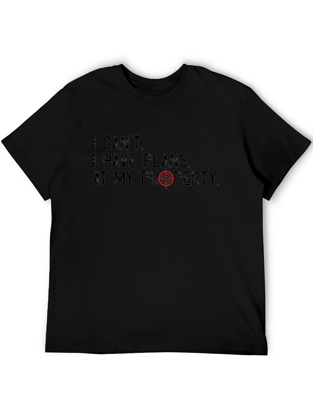 I Cant I Have Plans T-Shirt