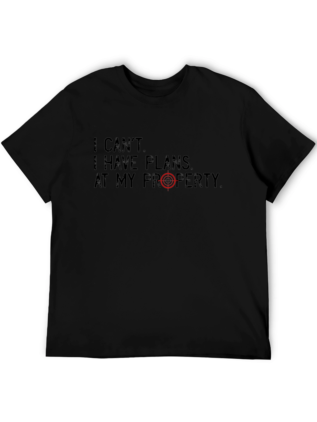 I Cant I Have Plans T-Shirt