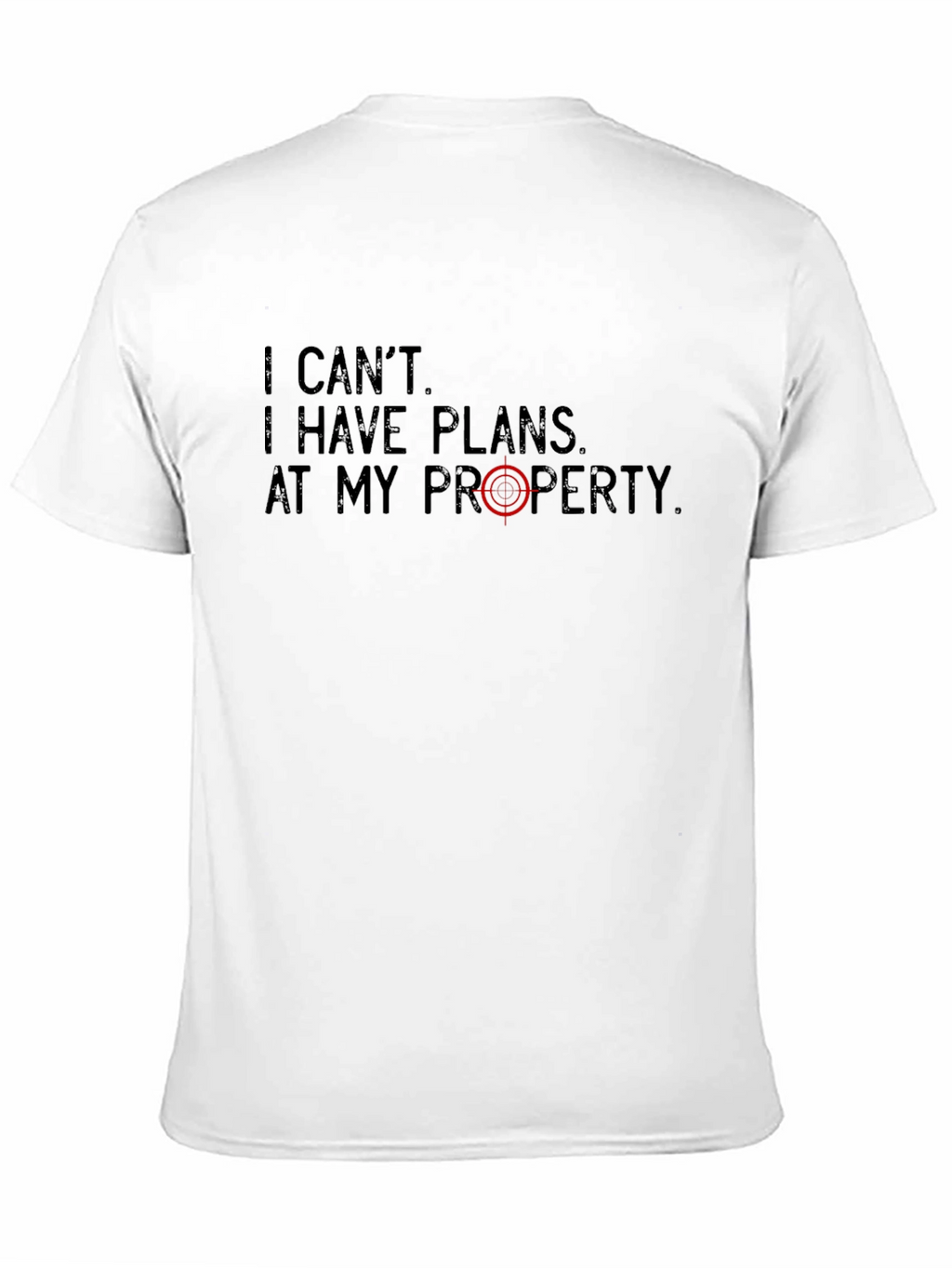 I Cant I Have Plans T-Shirt