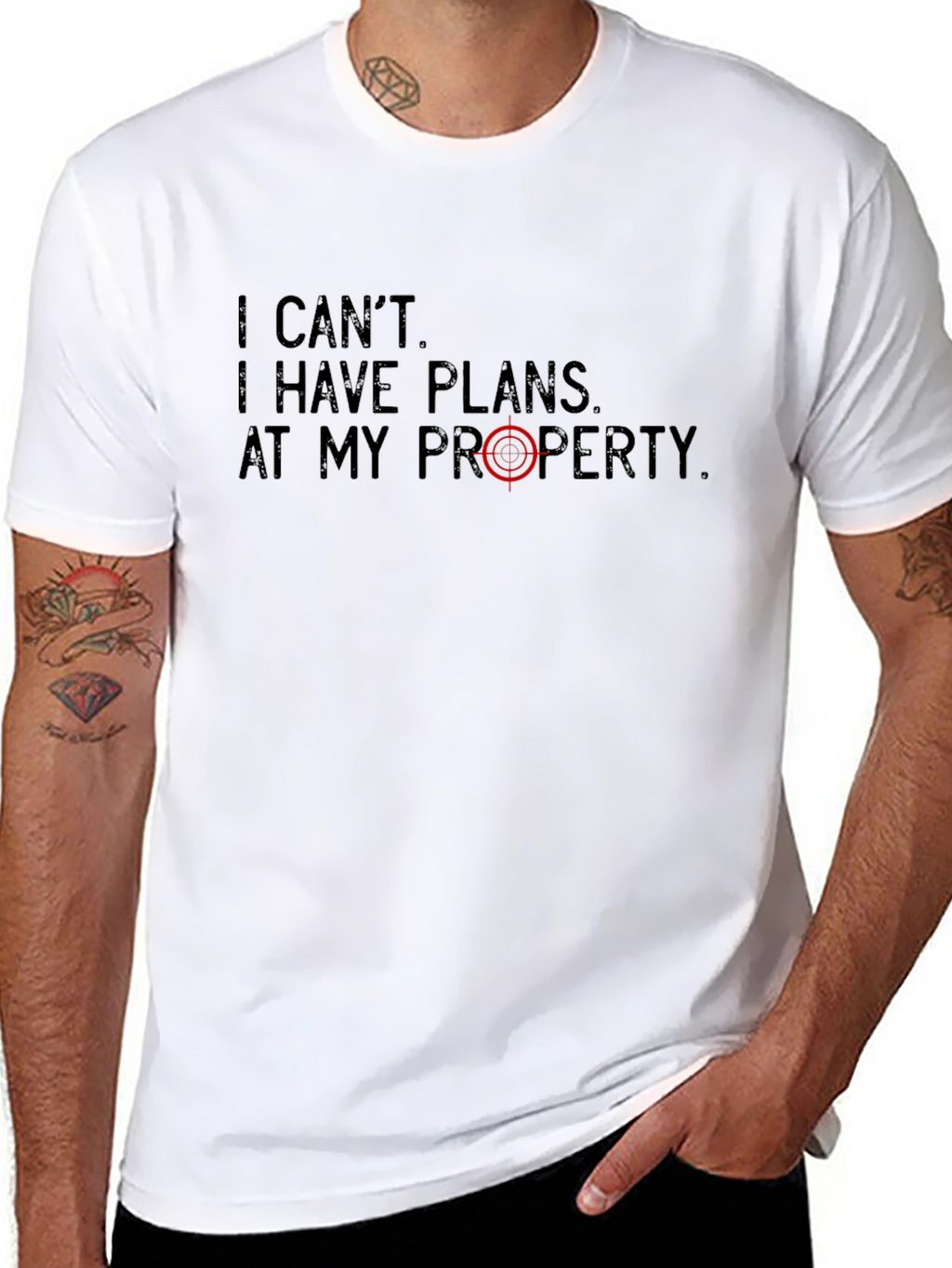 I Cant I Have Plans T-Shirt