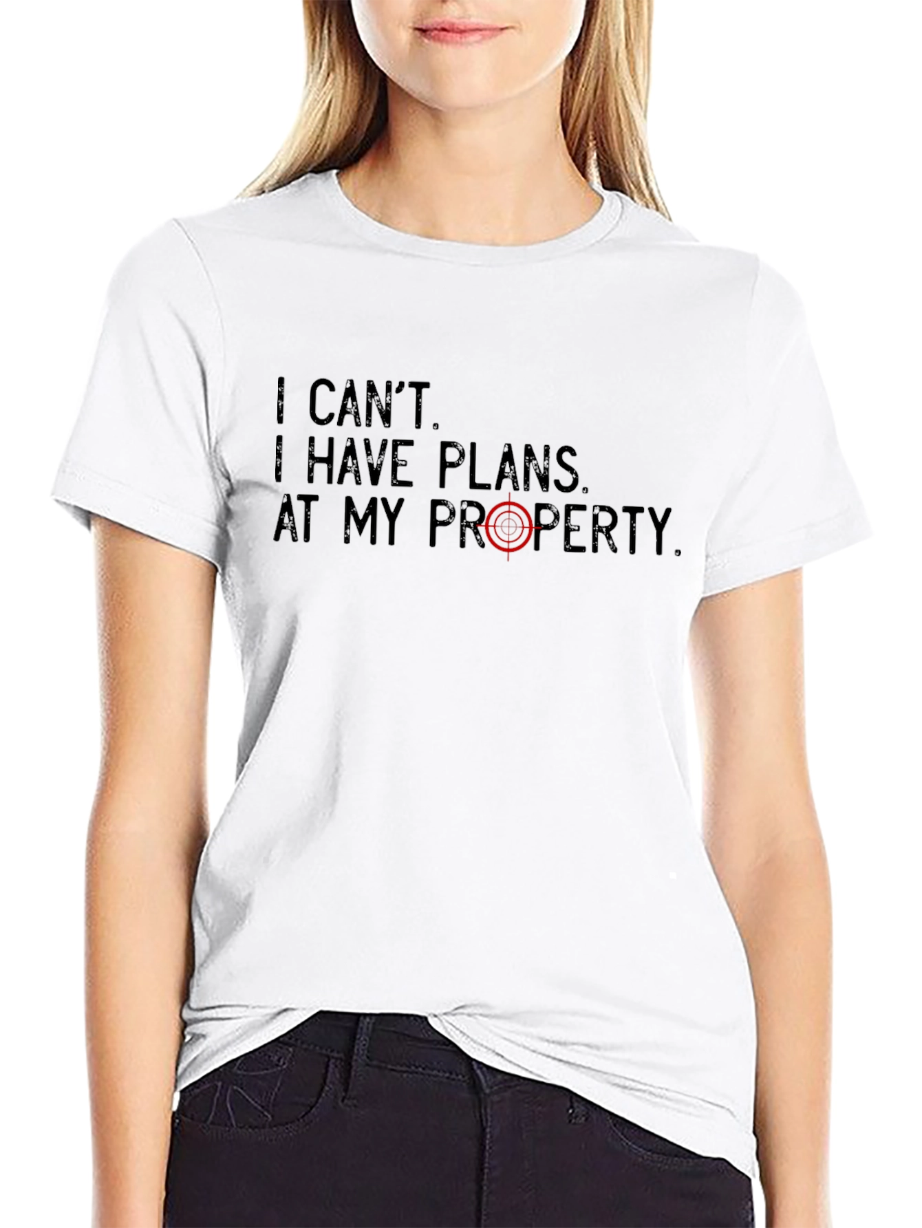 I Cant I Have Plans T-Shirt