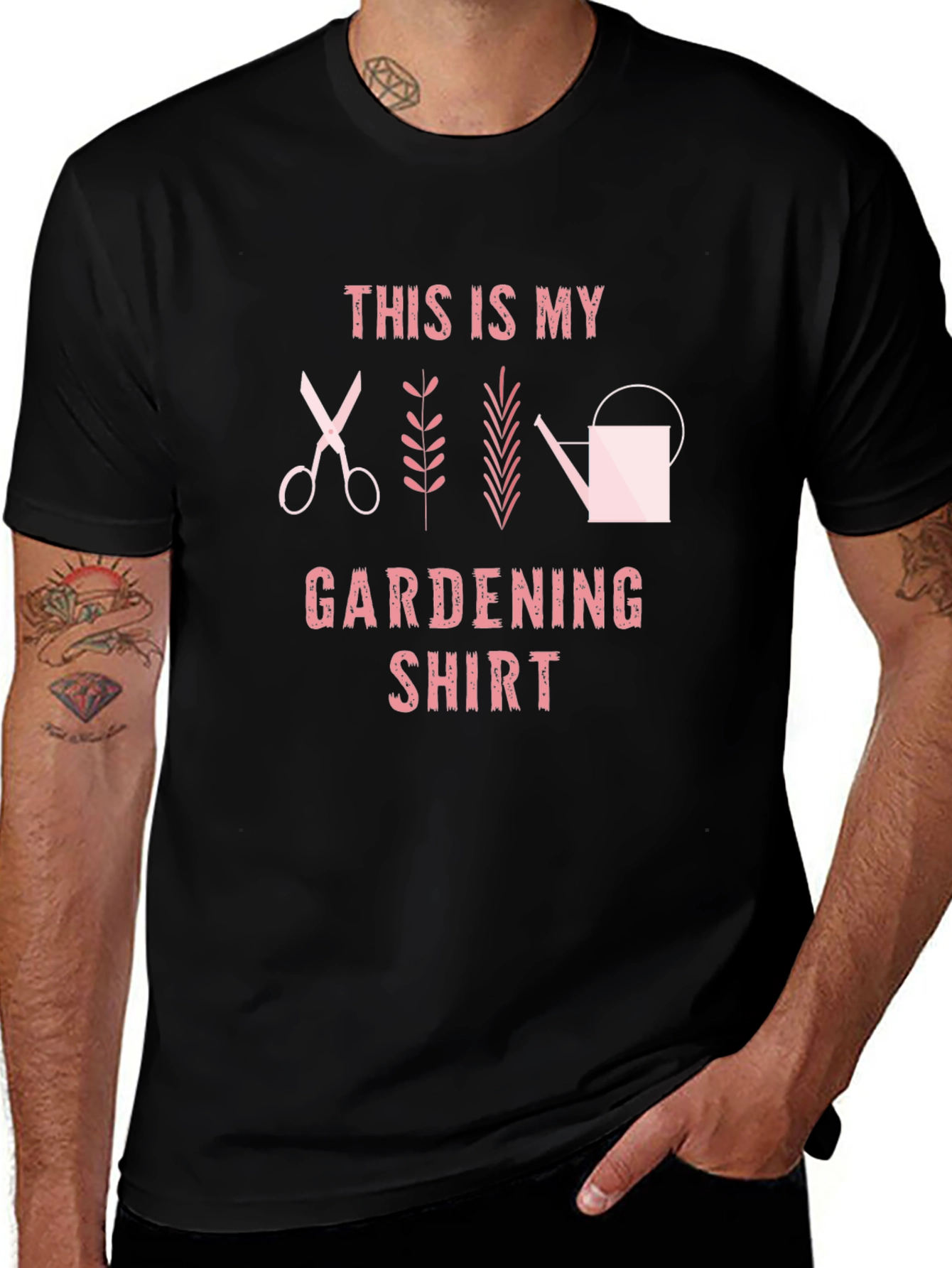 Gardening Shirt - This is My Gardening Shirt - Pink