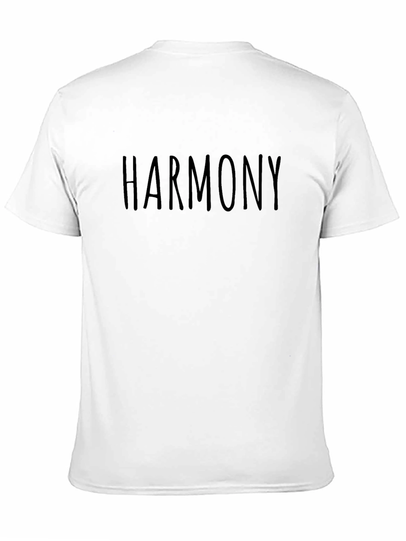Harmony Graphic Tee - Soft & Stylish Black T-Shirt