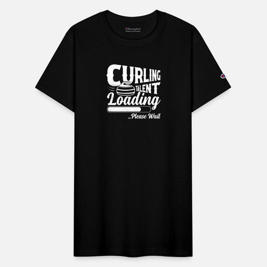 Curling Talent Loading ...Please Wait Broom Curler