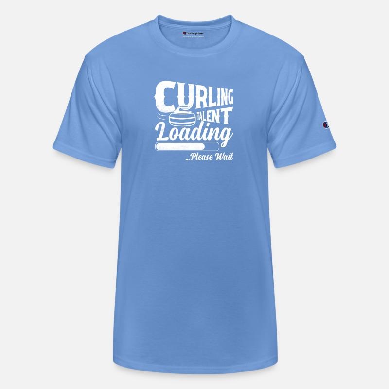 Curling Talent Loading ...Please Wait Broom Curler