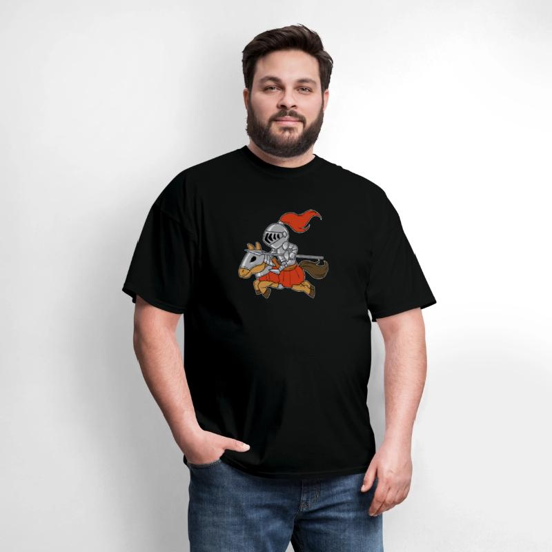 Cute Knight Warrior Soldier Chivalry Horse Gift