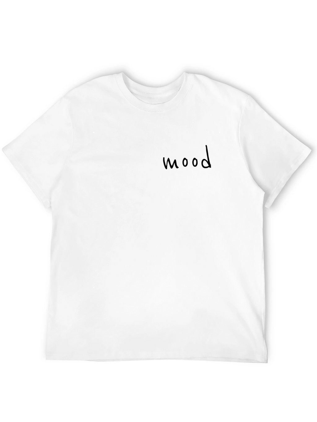 Mens Black Mood Graphic T-Shirt