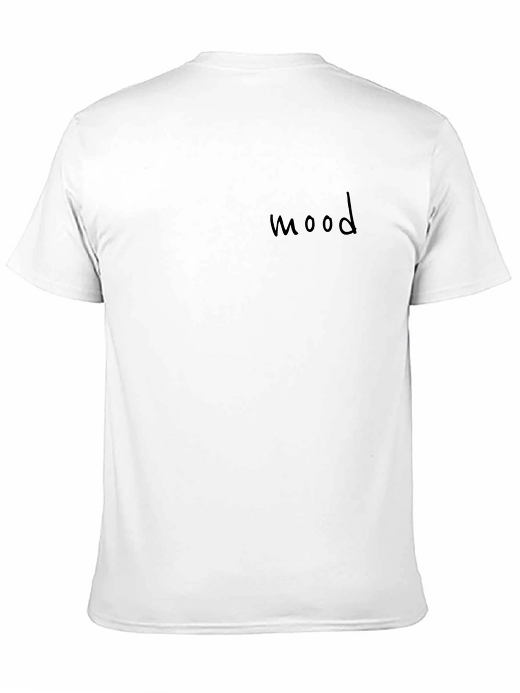 Mens Black Mood Graphic T-Shirt