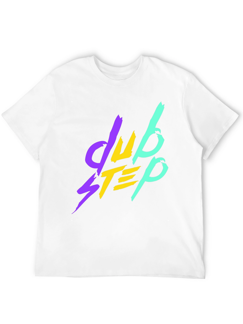 Dubstep Graphic Tee - Black Cotton T-Shirt