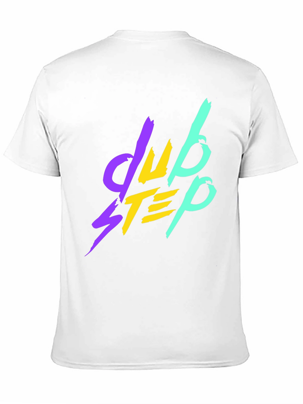 Dubstep Graphic Tee - Black Cotton T-Shirt
