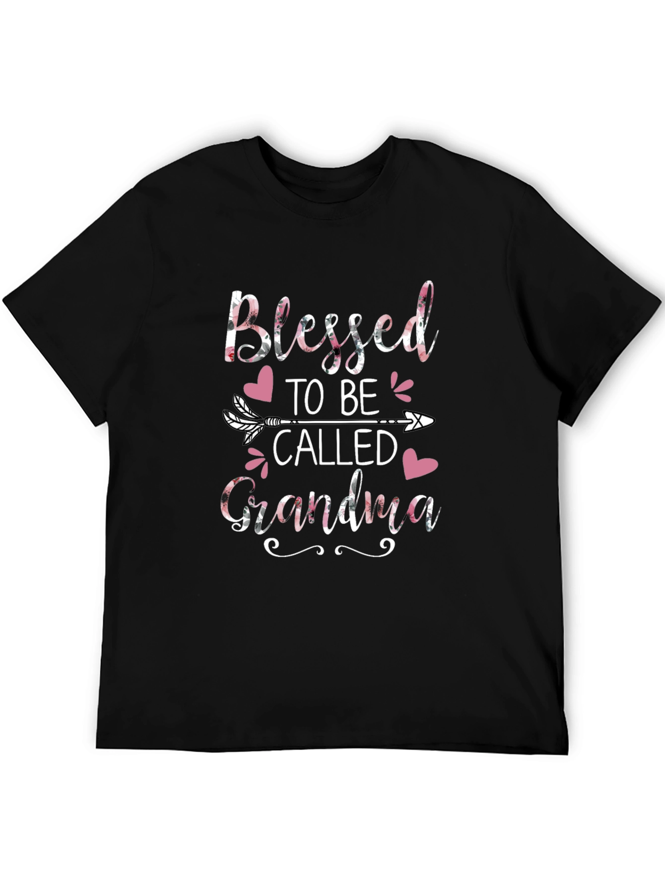 Blessed to be Called Grandma Floral T-Shirt