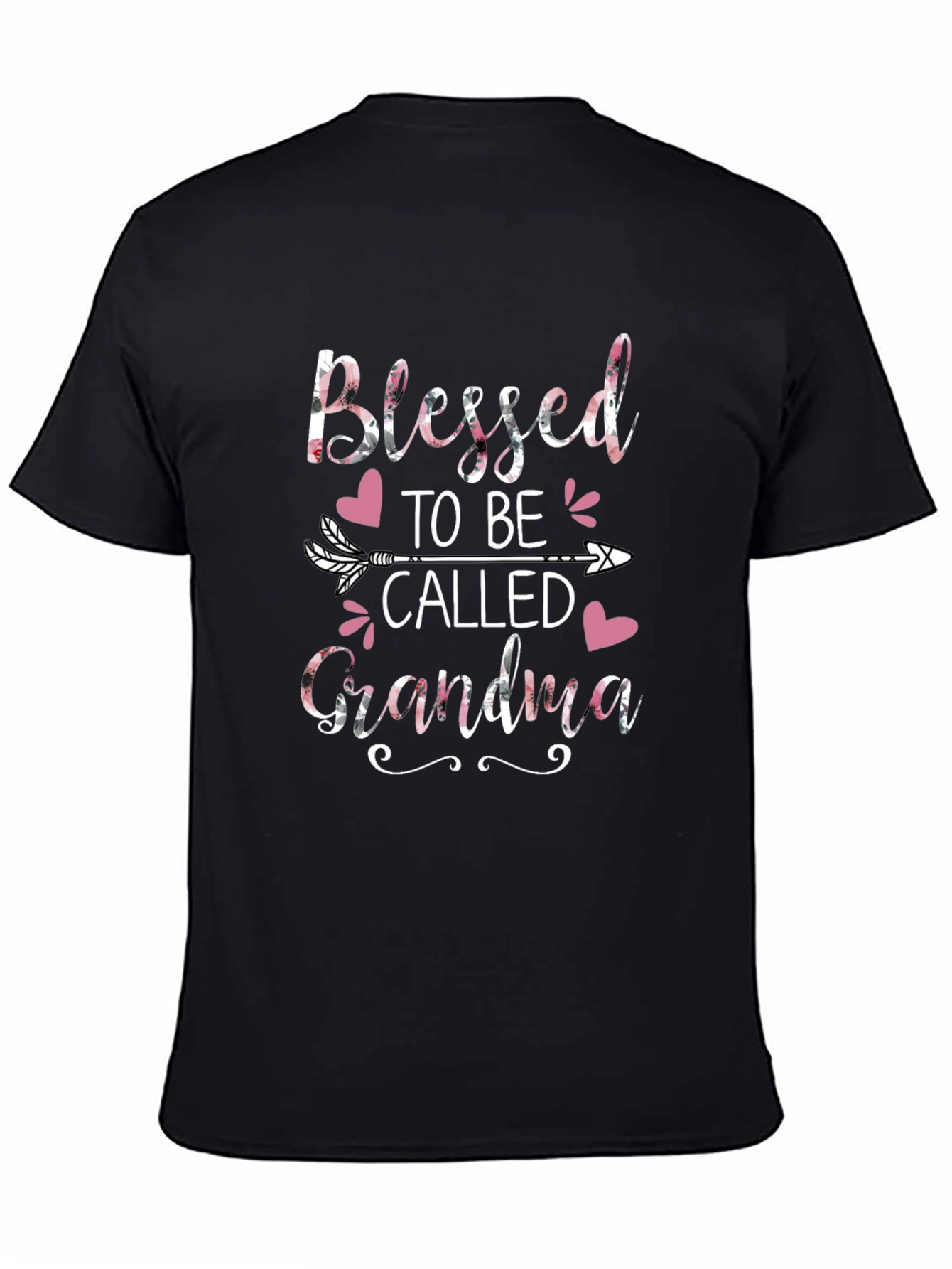 Blessed to be Called Grandma Floral T-Shirt