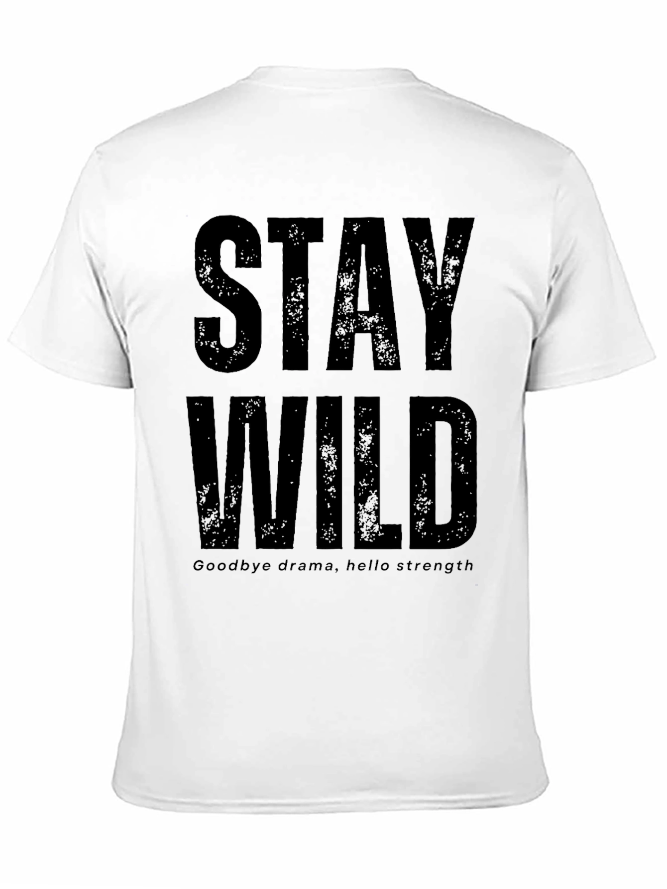 Stay Wild Graphic Print T-Shirt