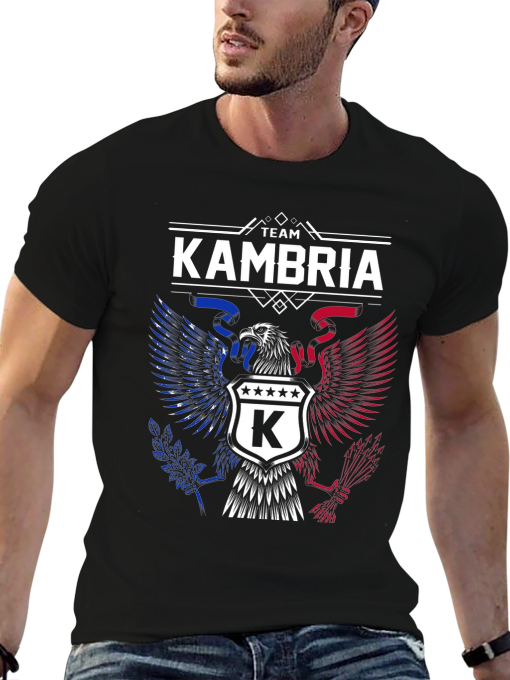 Team Kambria Eagle Graphic T-Shirt