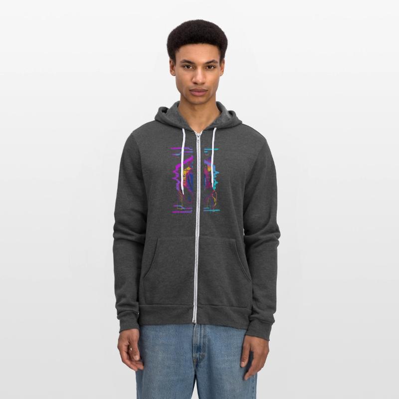 Cyborg Style Neon Gamer