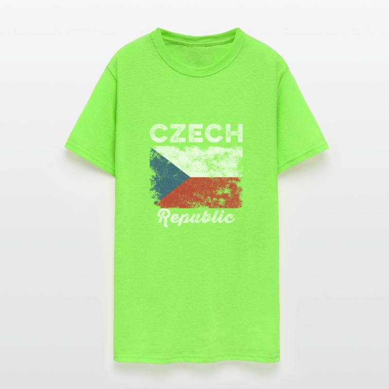 Czech Republic Flag Vintage - Czech Flag