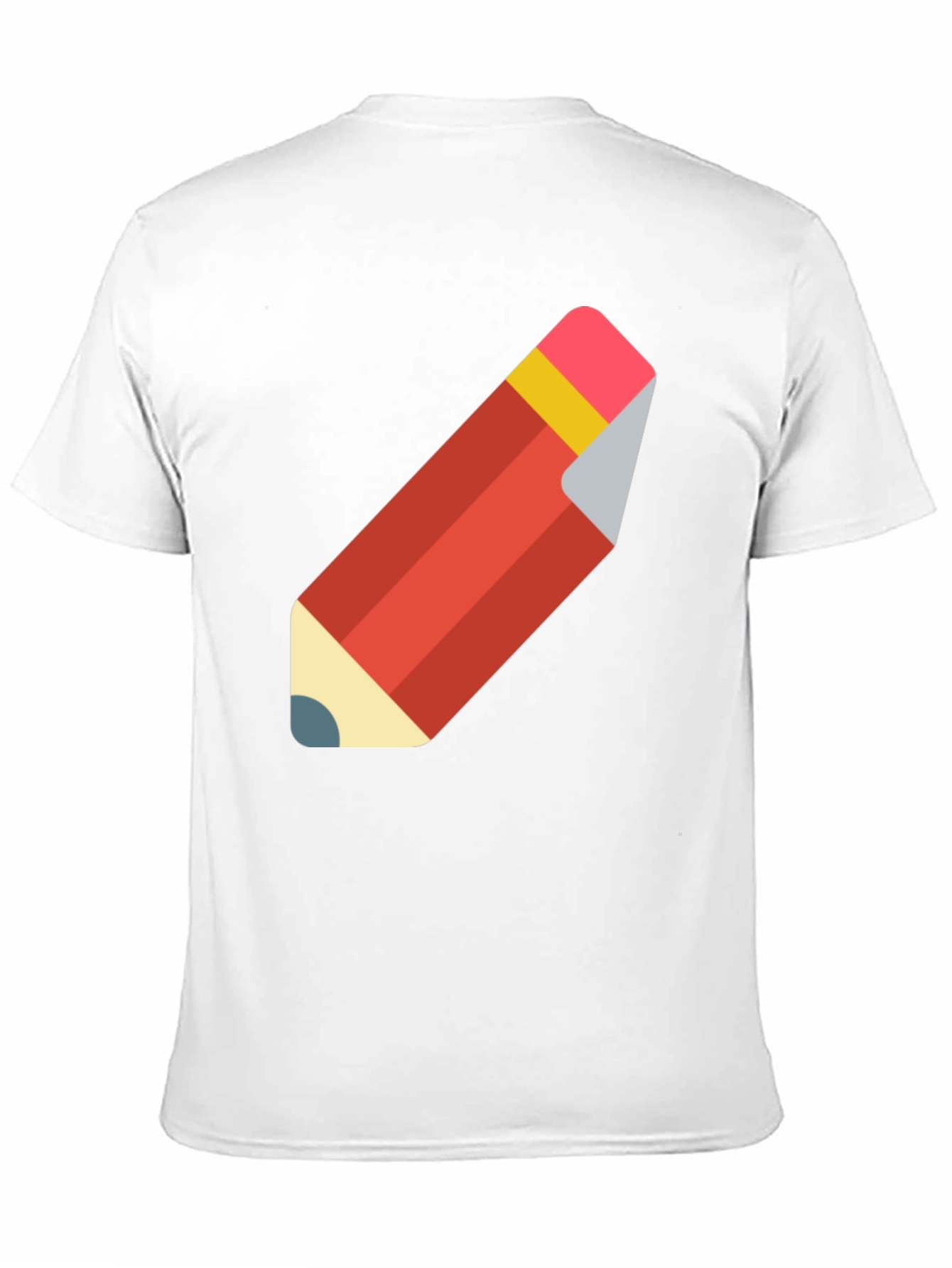 Pencil Graphic Black T-Shirt
