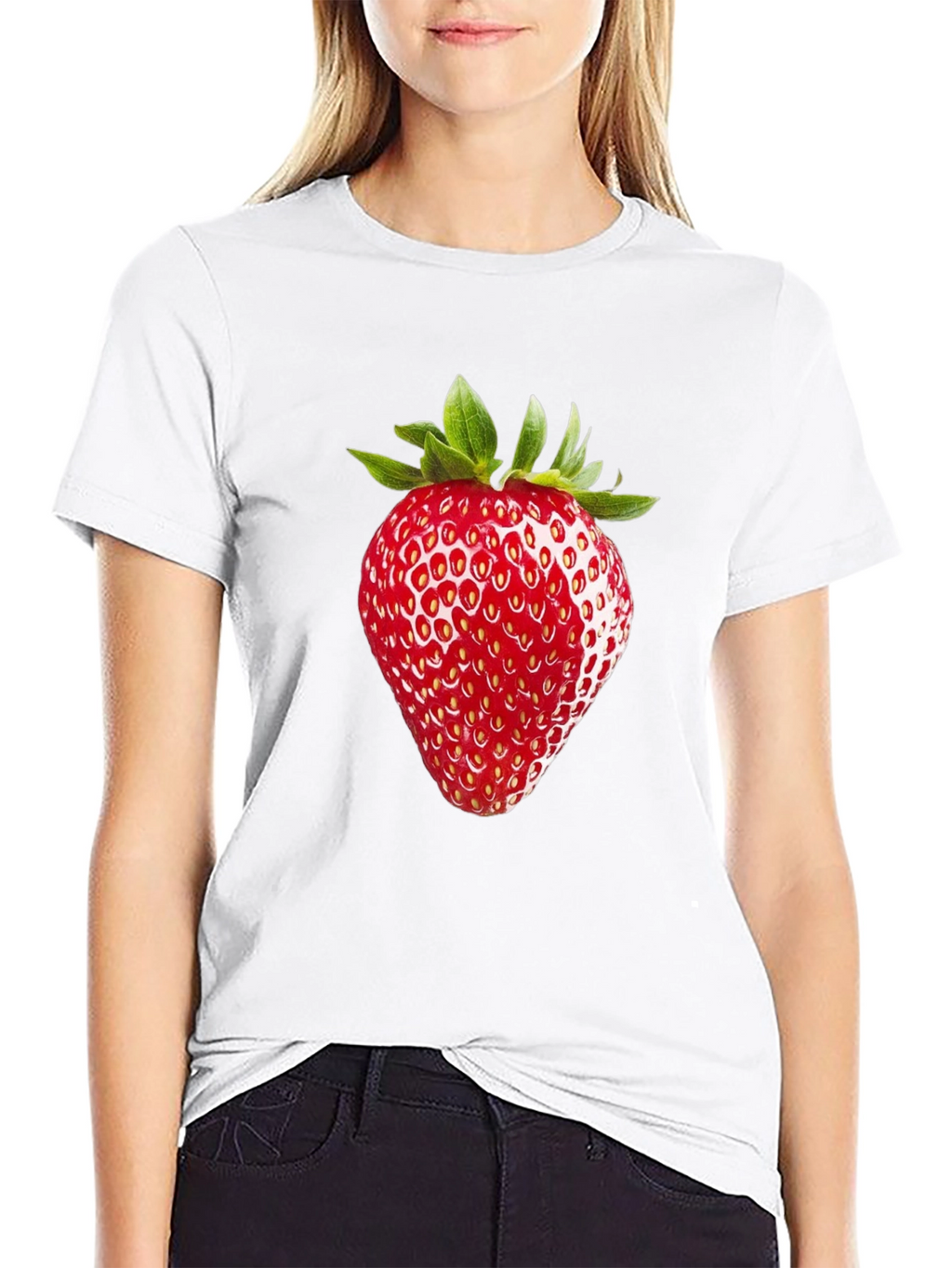 Strawberry T-Shirt - Fresh Fruit Tee