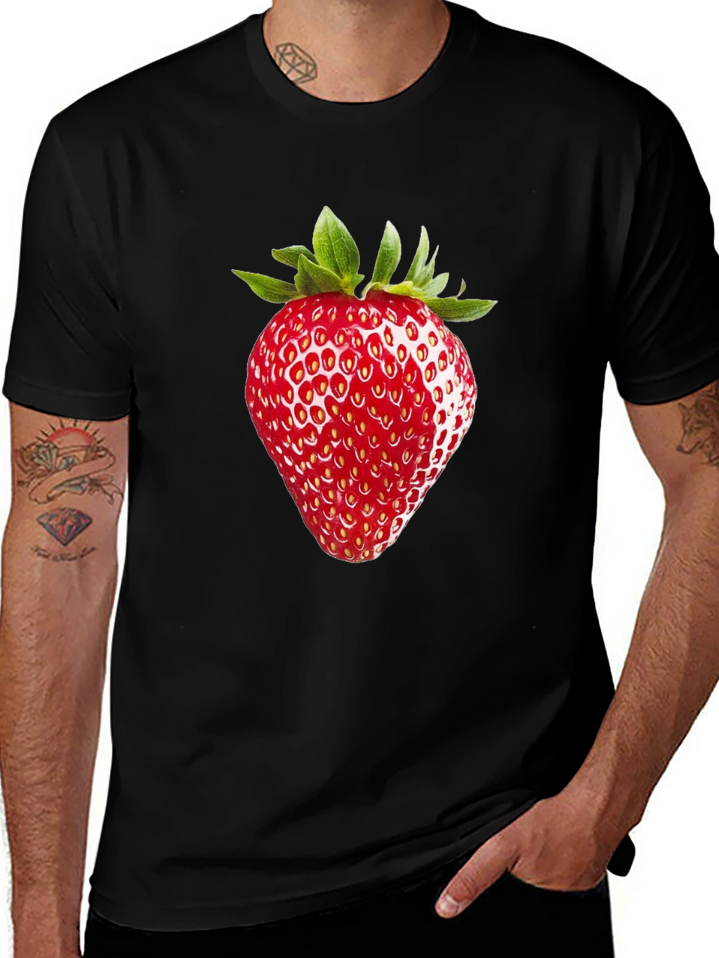 Strawberry T-Shirt - Fresh Fruit Tee
