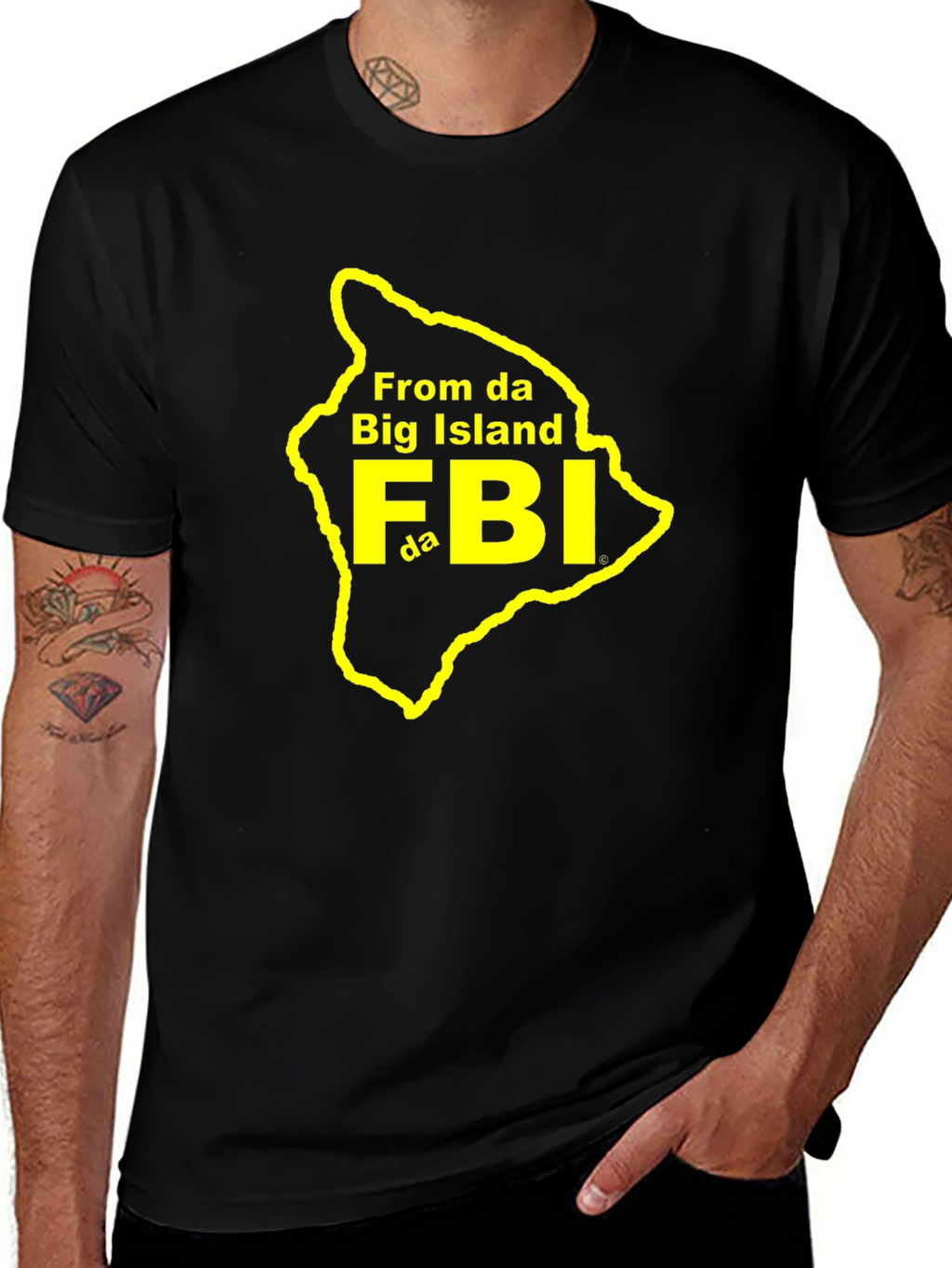 Big Island Hawaii FBI T-Shirt
